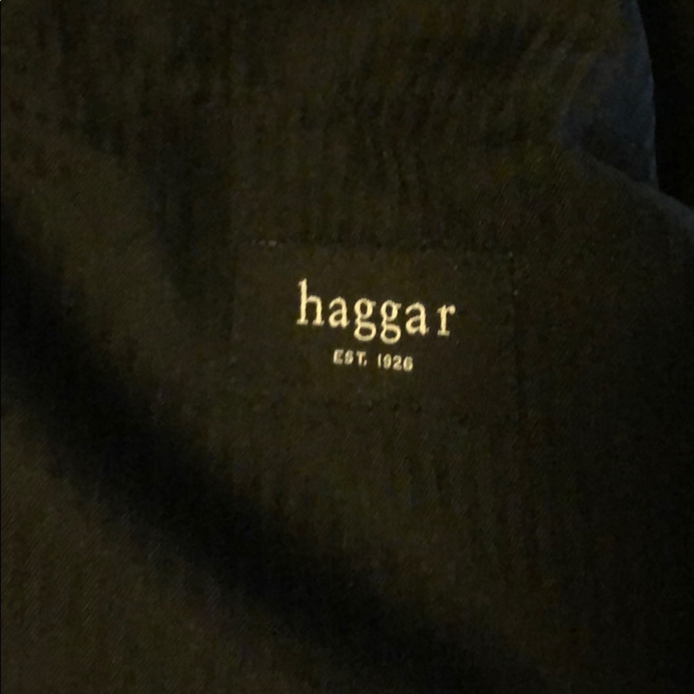 Black Haggar slacks